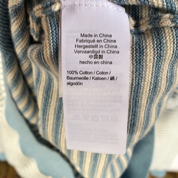 Striped sweater JCrew cotton mens Small - Picture 4 of 4